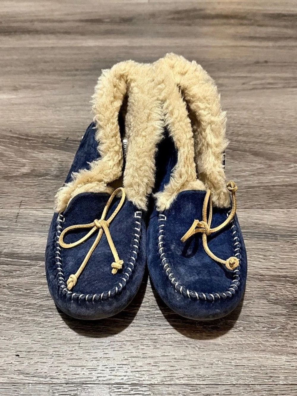 UGG Dakota Slipper Blue Suede Bootie Slippers US 6